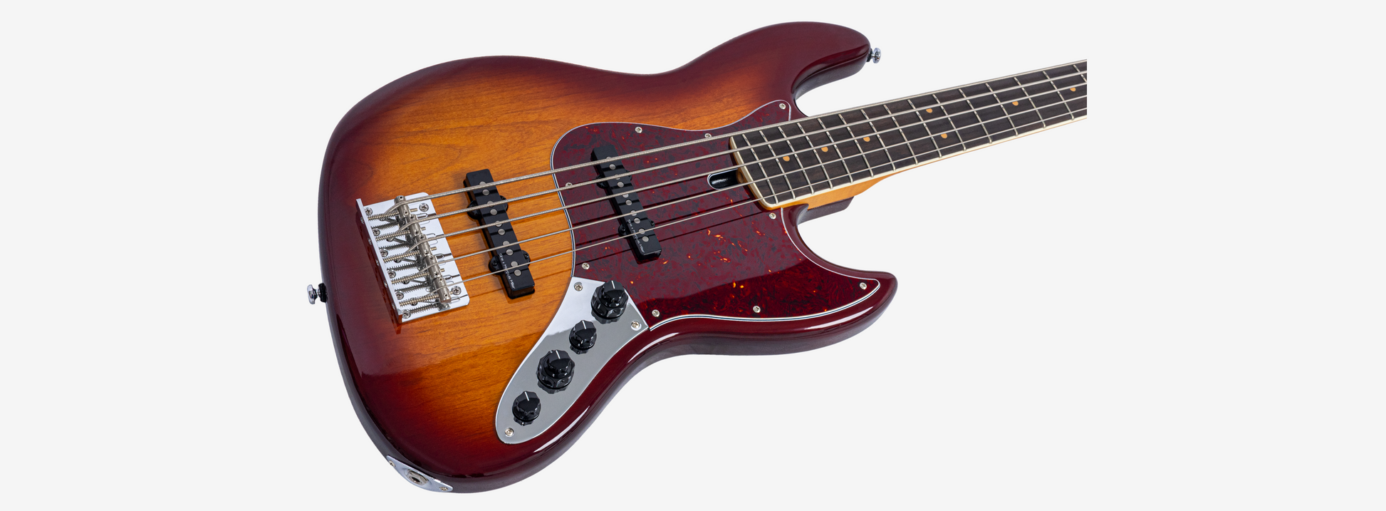 Sire V7VN A5 Marcus Miller Vintage New Gen 5-snarige actieve basgitaar tobacco sunburst