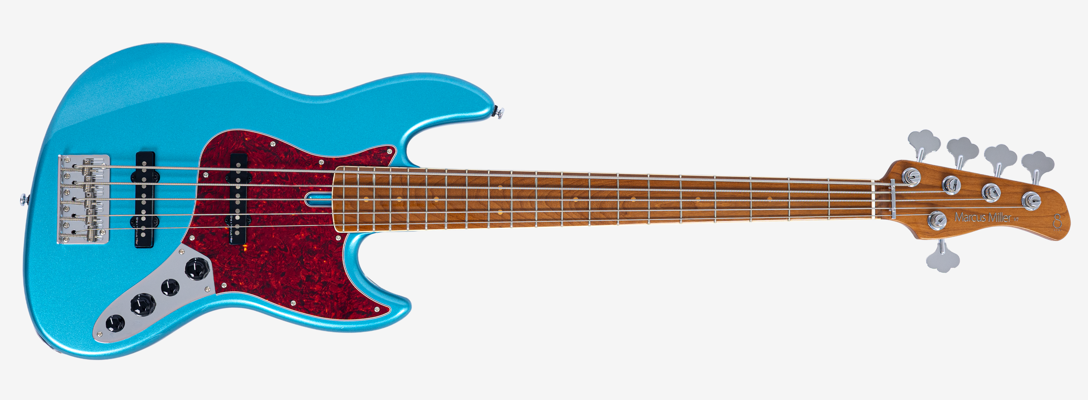 Sire V7VN A5 Marcus Miller Vintage New Gen 5-snarige actieve basgitaar tide pool
