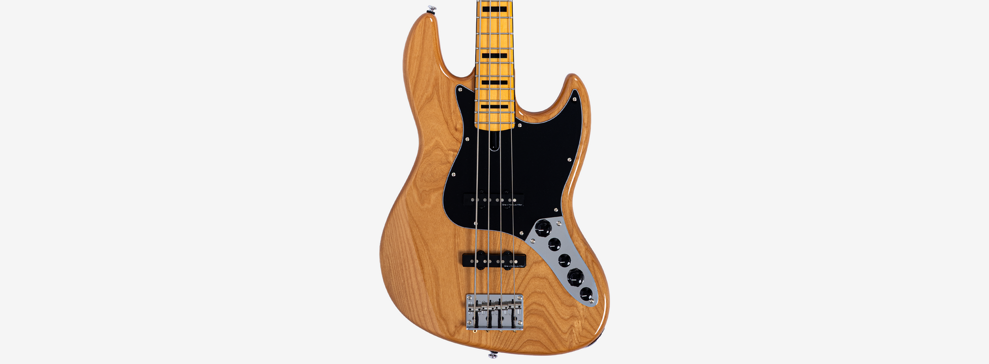 Sire V7N A4 Marcus Miller New Gen 4-snarige actieve basgitaar natural