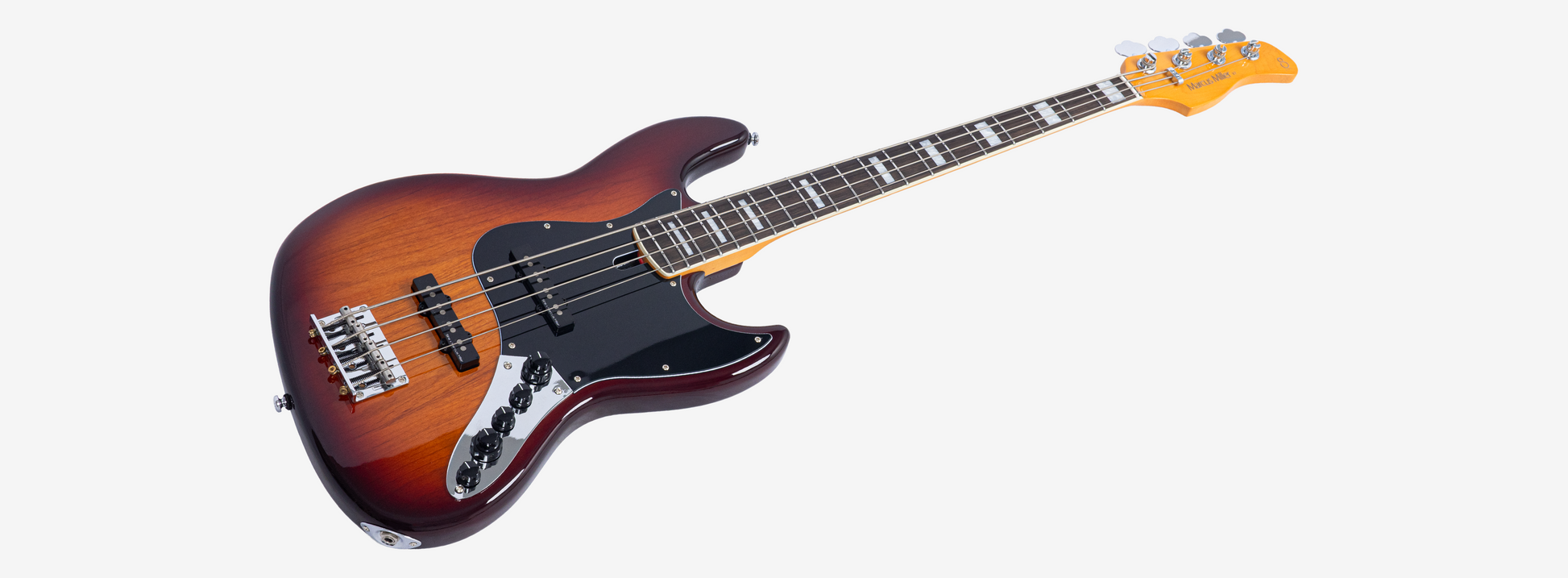 Sire V7N A4 Marcus Miller New Gen 4-snarige actieve basgitaar tobacco sunburst