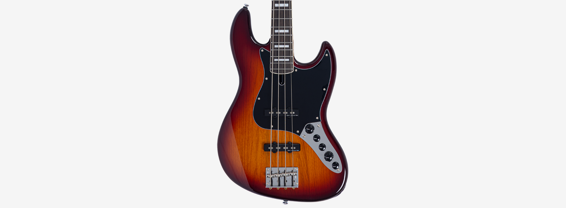Sire V7N A4 Marcus Miller New Gen 4-snarige actieve basgitaar tobacco sunburst