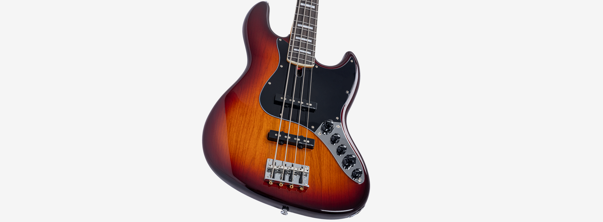 Sire V7N A4 Marcus Miller New Gen 4-snarige actieve basgitaar tobacco sunburst