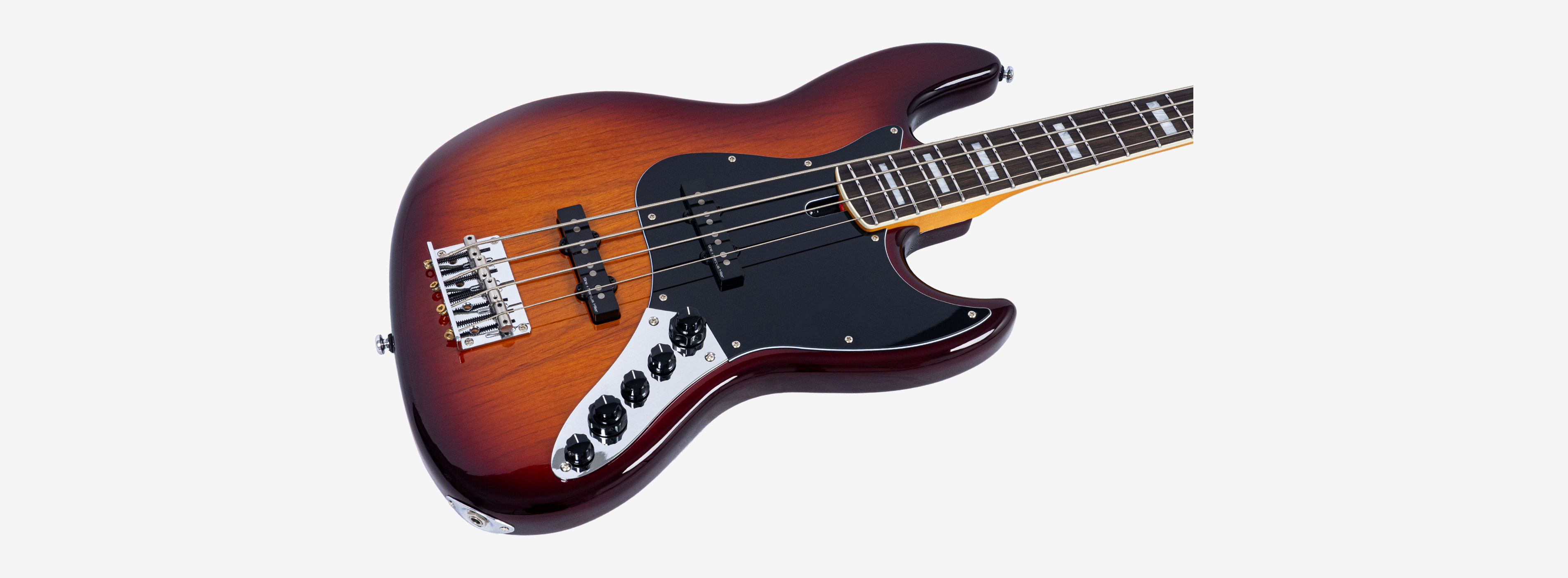 Sire V7N A4 Marcus Miller New Gen 4-snarige actieve basgitaar tobacco sunburst