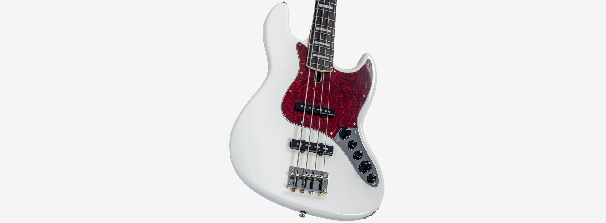 Sire V7N A4 Marcus Miller New Gen 4-snarige actieve basgitaar antique white