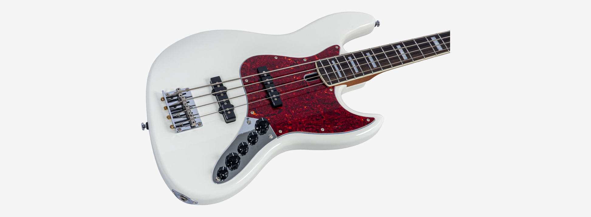 Sire V7N A4 Marcus Miller New Gen 4-snarige actieve basgitaar antique white
