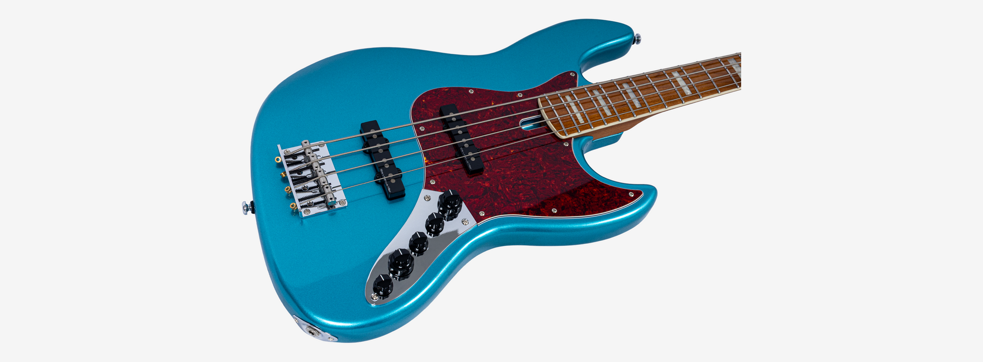 Sire V7N A4 Marcus Miller New Gen 4-snarige actieve basgitaar tide pool