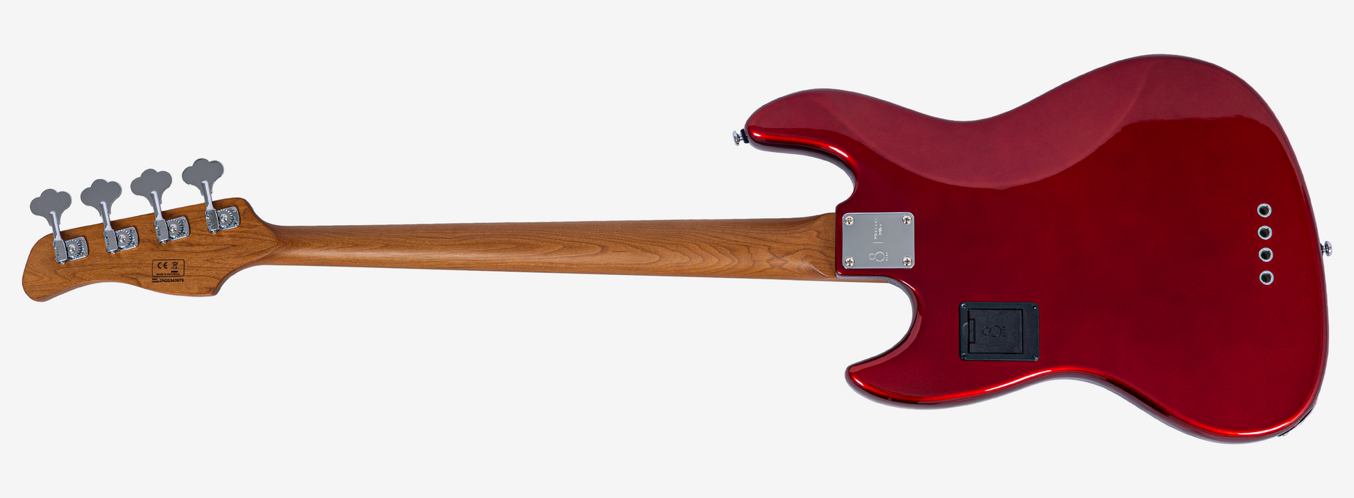 Sire V7N A4 Marcus Miller New Gen 4-snarige actieve basgitaar candy apple red