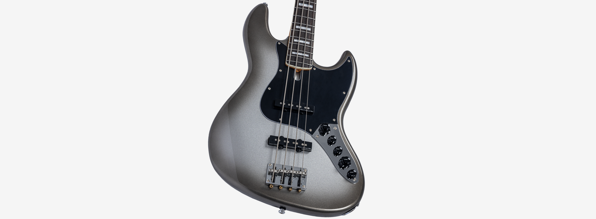 Sire V7N A4 Marcus Miller New Gen 4-snarige actieve basgitaar mercury