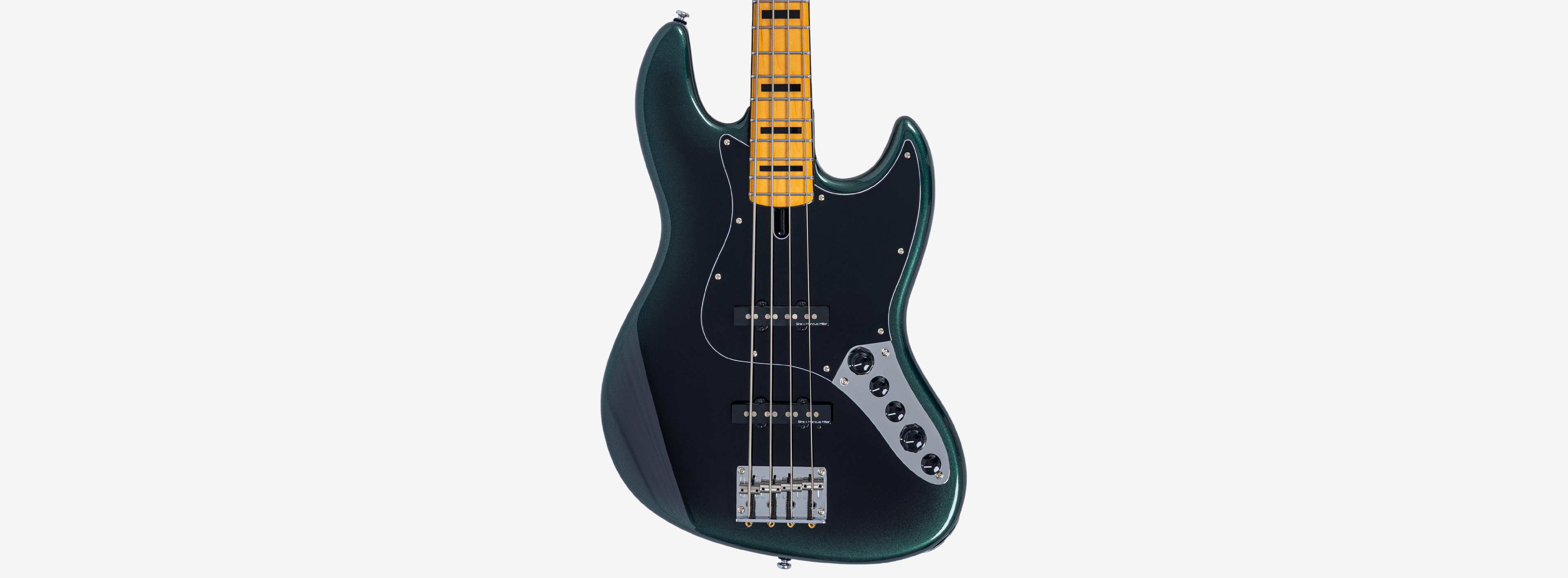 Sire V7N A4 Marcus Miller New Gen 4-snarige actieve basgitaar dark forest