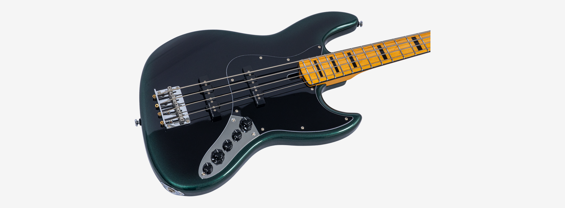 Sire V7N A4 Marcus Miller New Gen 4-snarige actieve basgitaar dark forest