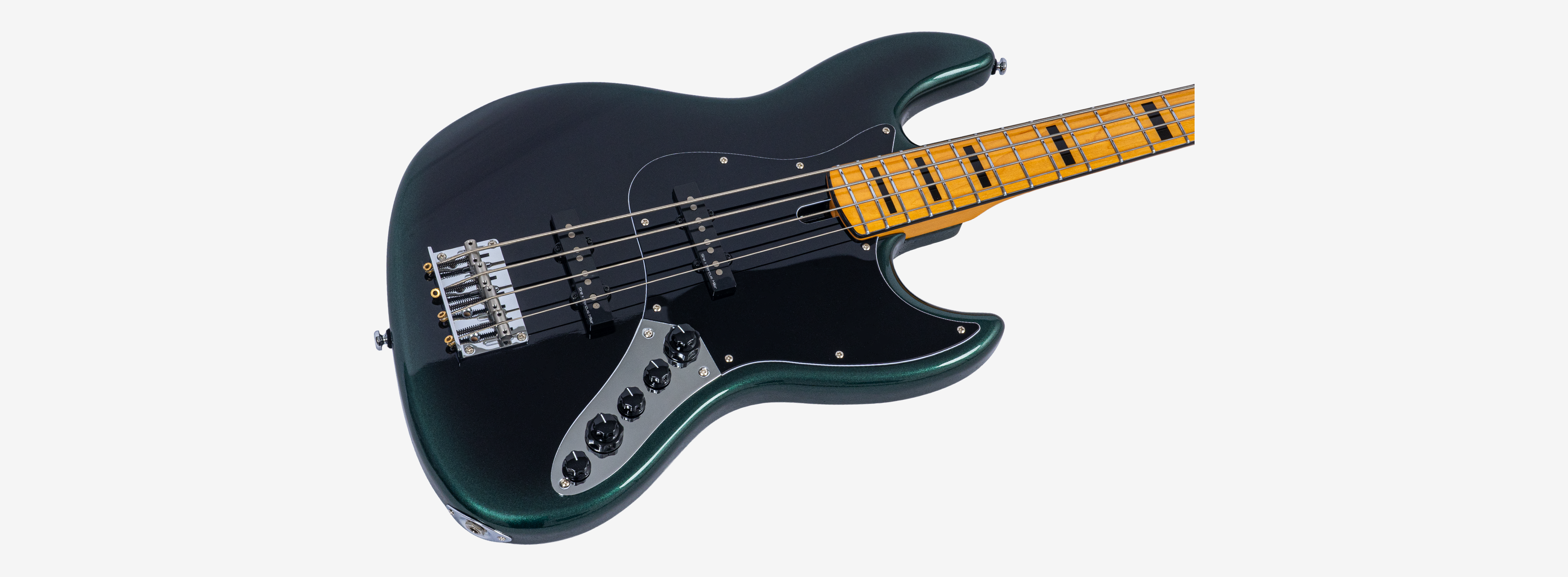 Sire V7N A4 Marcus Miller New Gen 4-snarige actieve basgitaar dark forest