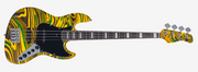 Sire V7N A4 Marcus Miller New Gen 4-snarige actieve basgitaar yellow swirl