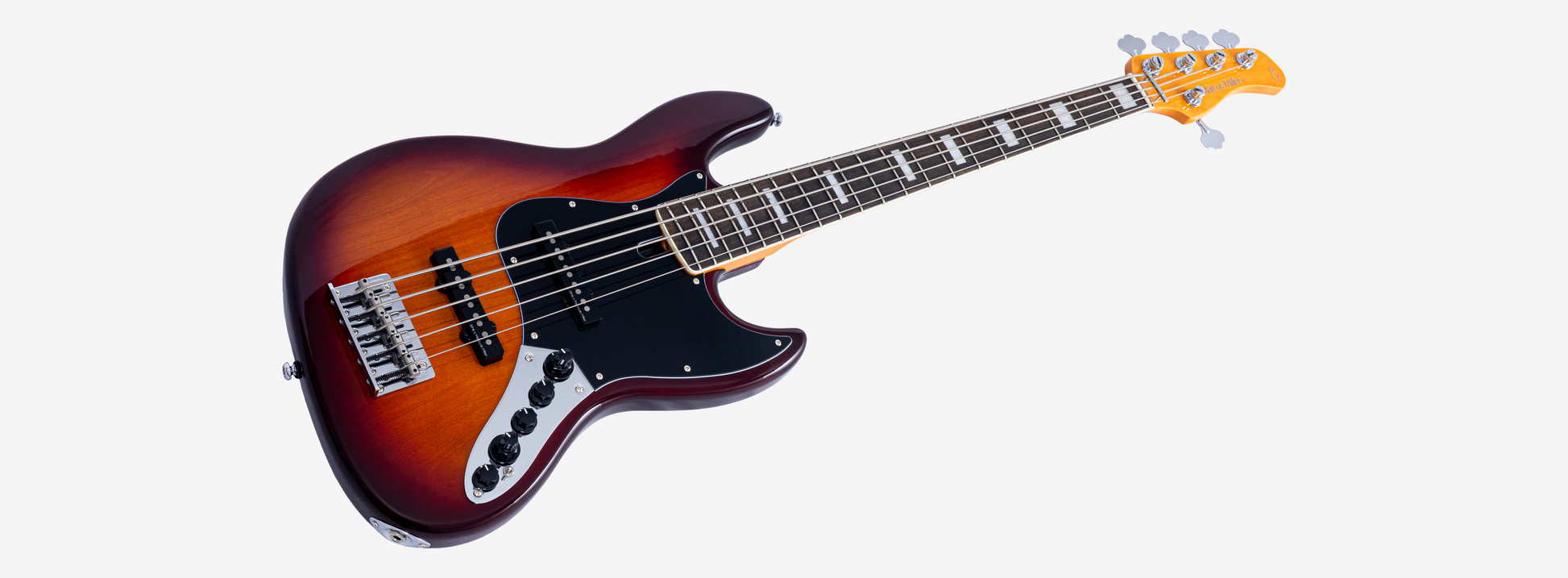Sire V7N A5 Marcus Miller New Gen 5-snarige actieve basgitaar tobacco sunburst