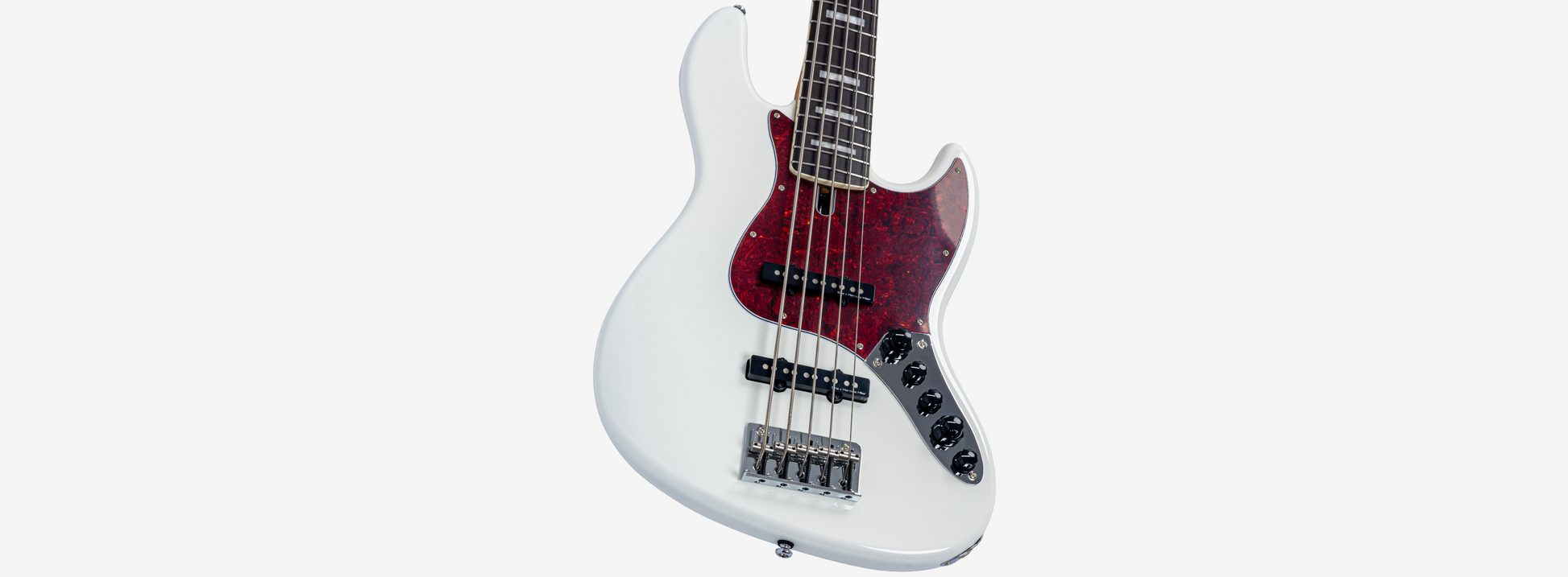 Sire V7N A5 Marcus Miller New Gen 5-snarige actieve basgitaar antique white