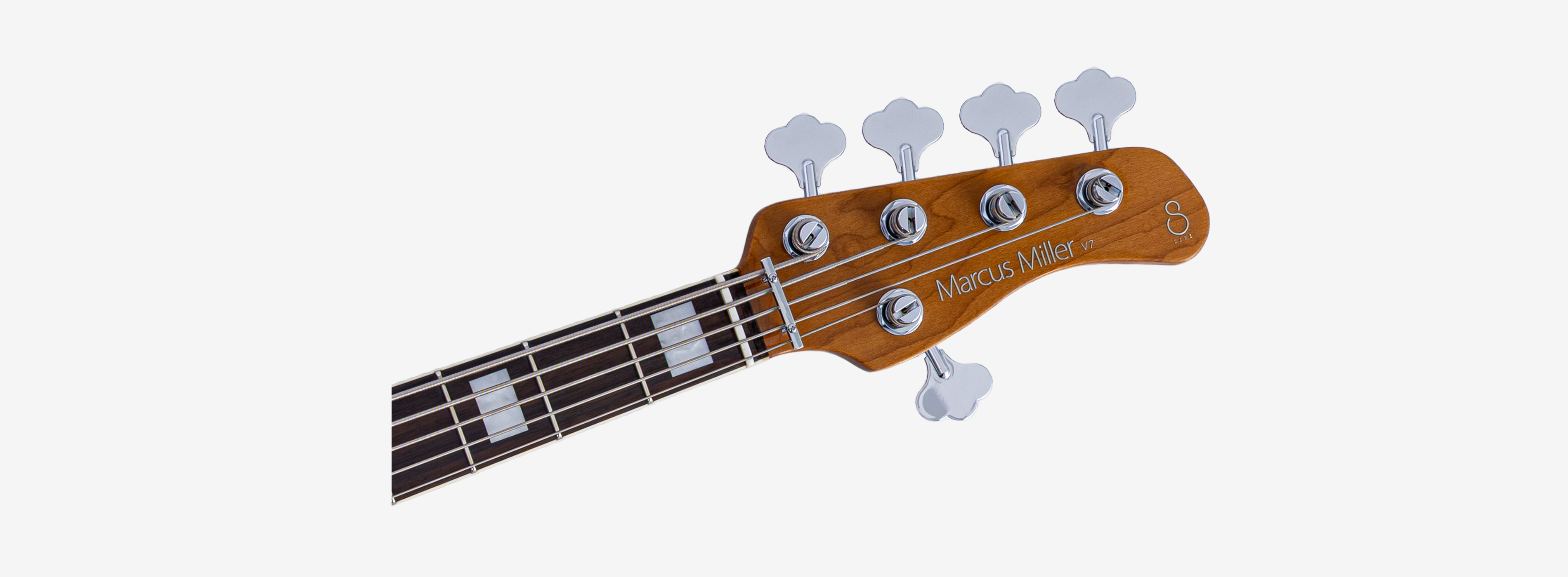 Sire V7N A5 Marcus Miller New Gen 5-snarige actieve basgitaar antique white