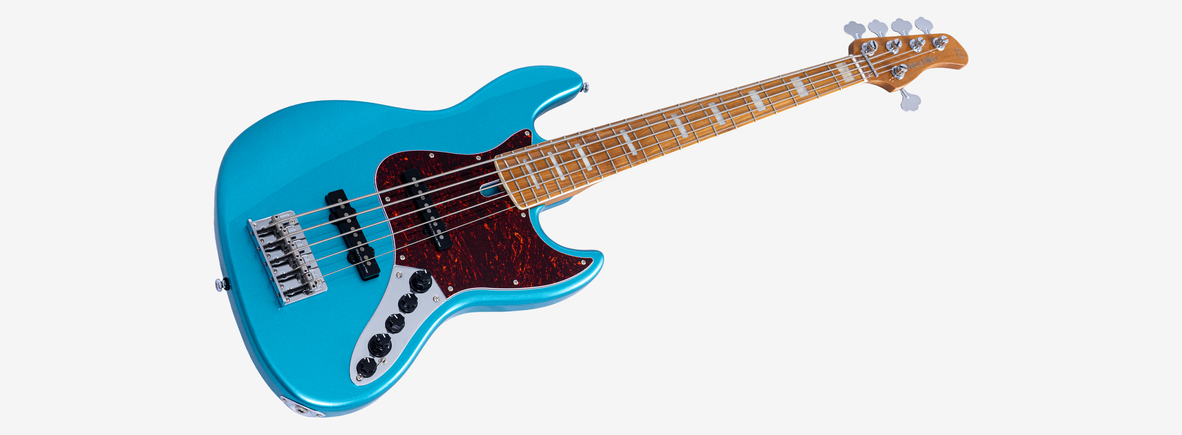 Sire V7N A5 Marcus Miller New Gen 5-snarige actieve basgitaar tide pool