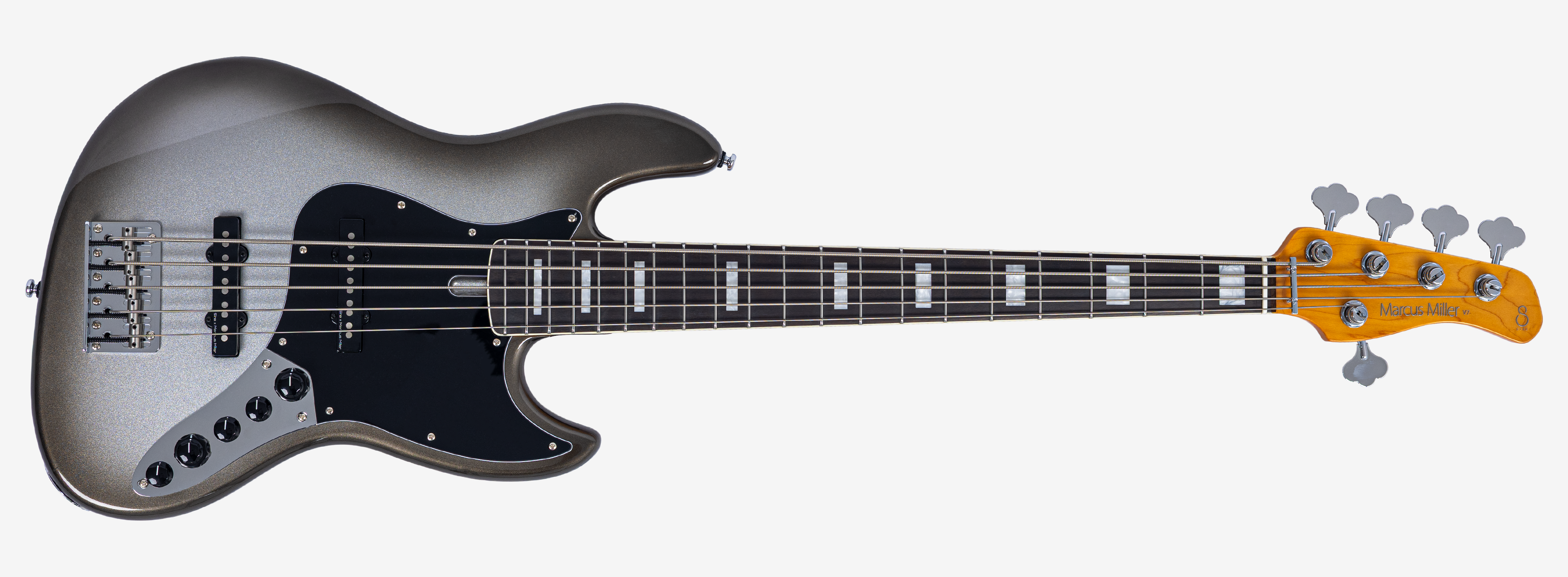 Sire V7N A5 Marcus Miller New Gen 5-snarige actieve basgitaar mercury