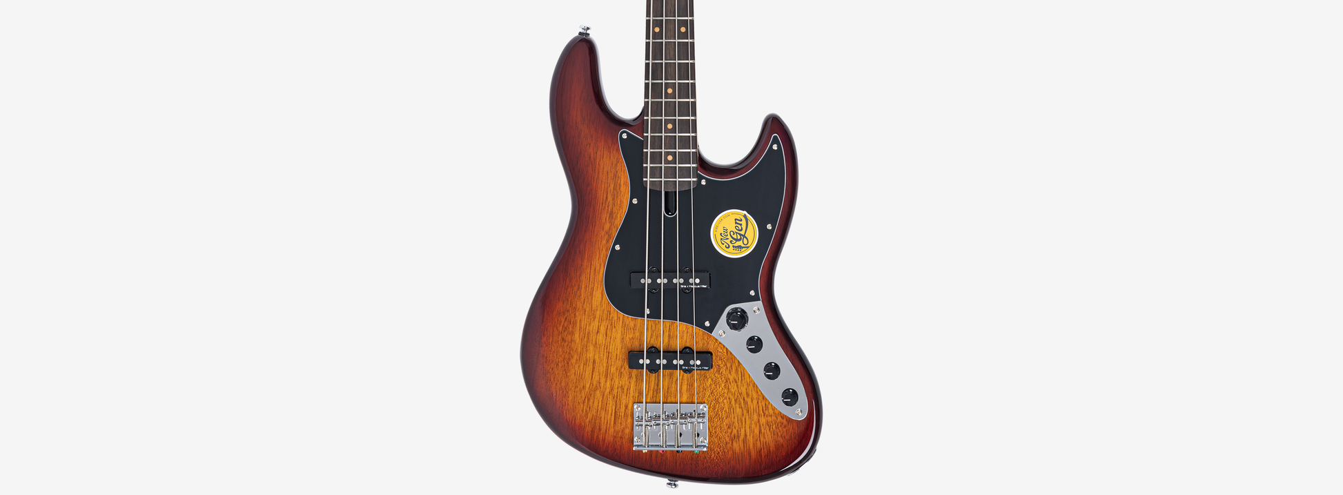 Sire V3N 4 Marcus Miller New Gen 4-snarige actieve basgitaar tobacco sunburst