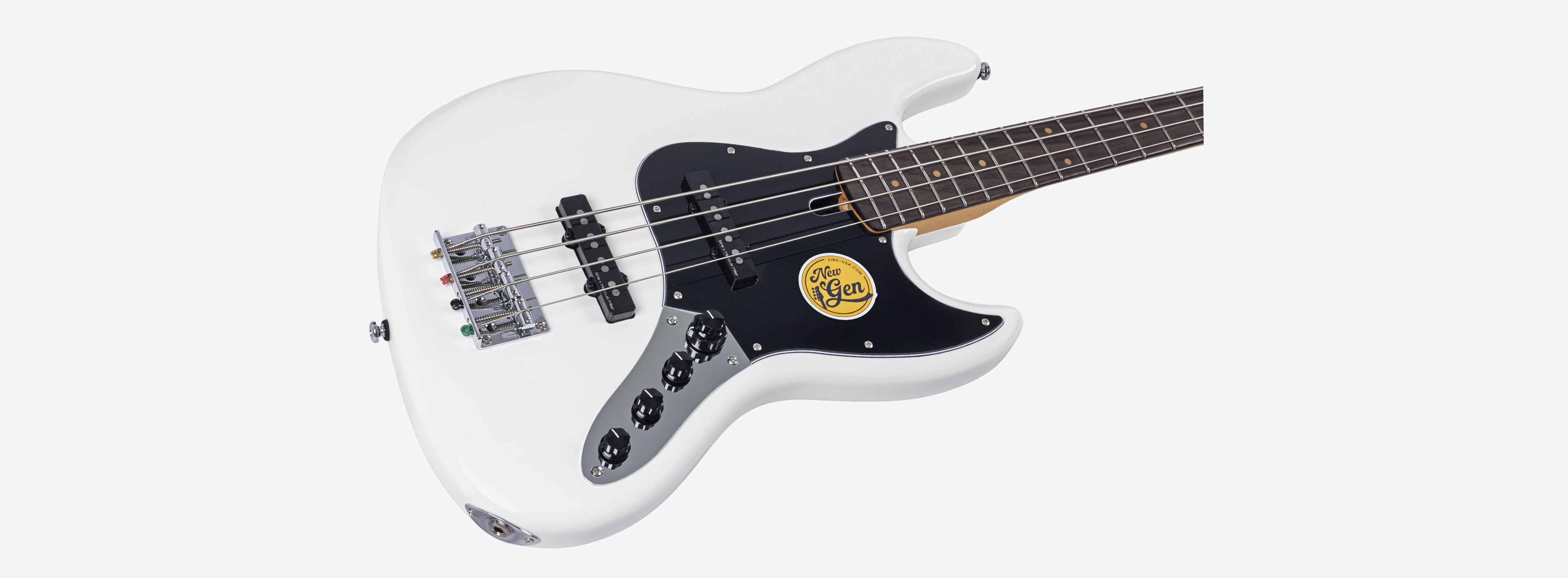 Sire V3N 4 Marcus Miller New Gen 4-snarige actieve basgitaar antique white