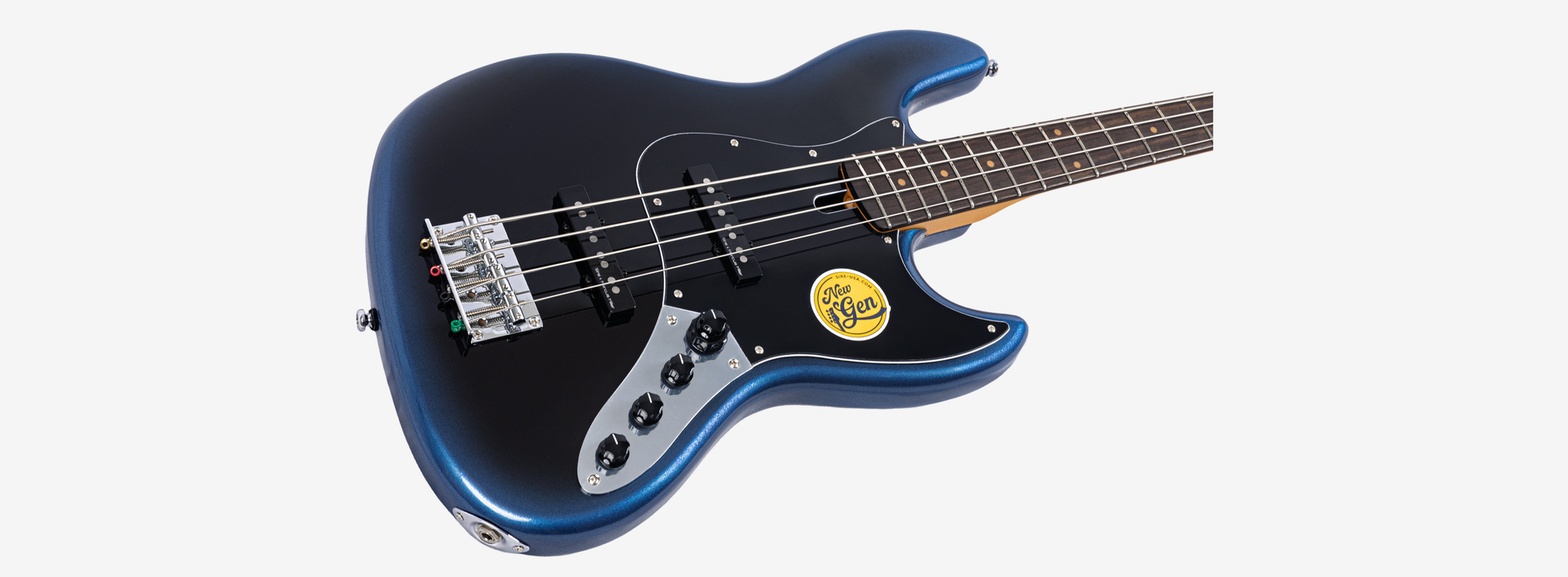 Sire V3N 4 Marcus Miller New Gen 4-snarige actieve basgitaar midnight blue burst