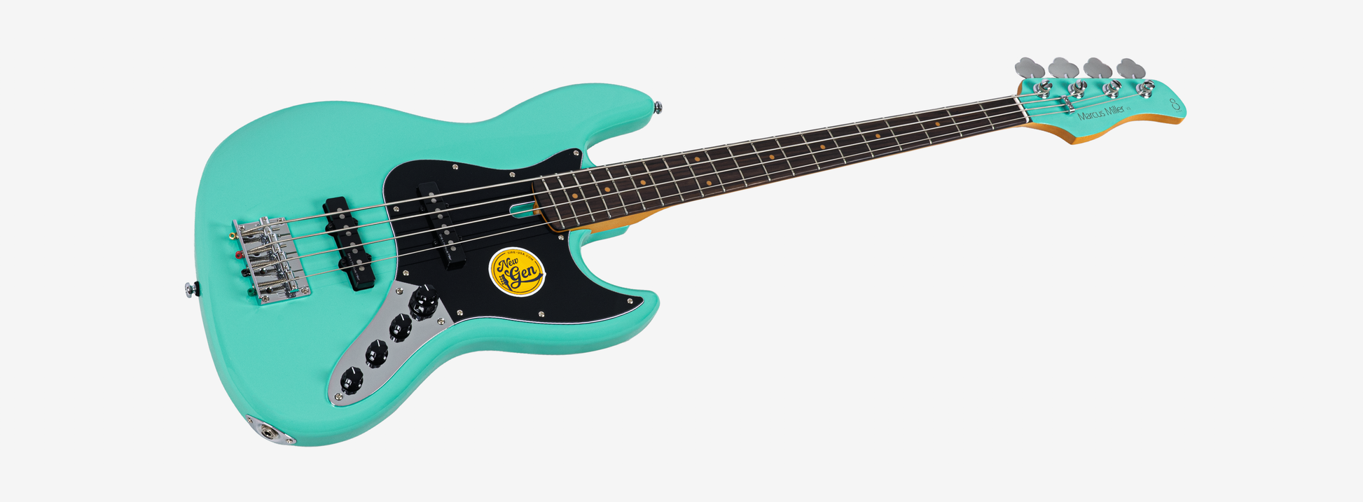 Sire V3N 4 Marcus Miller New Gen 4-snarige actieve basgitaar mild green