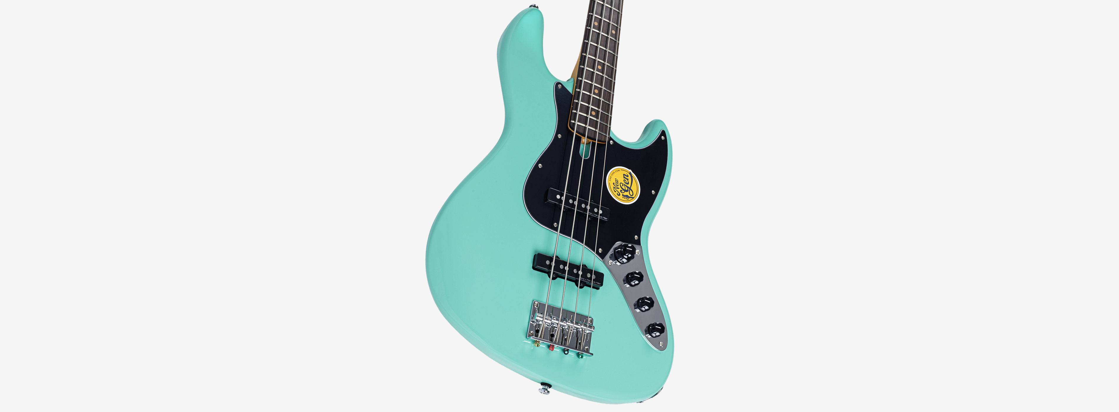 Sire V3N 4 Marcus Miller New Gen 4-snarige actieve basgitaar mild green