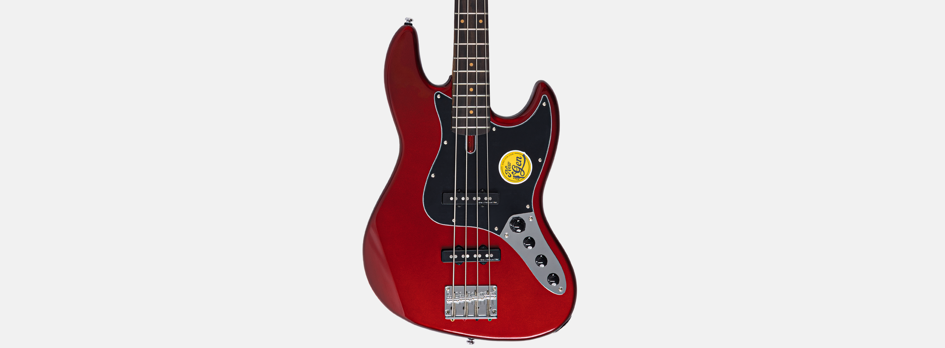 Sire V3N 4 Marcus Miller New Gen 4-snarige actieve basgitaar candy apple red