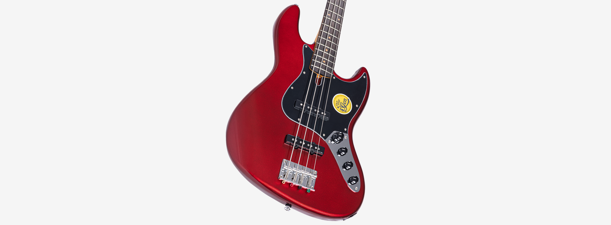 Sire V3N 4 Marcus Miller New Gen 4-snarige actieve basgitaar candy apple red