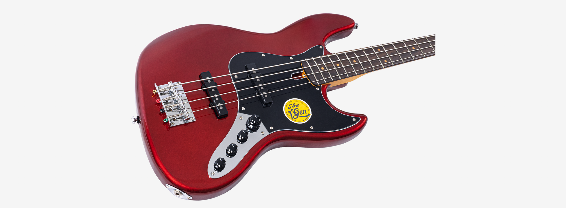 Sire V3N 4 Marcus Miller New Gen 4-snarige actieve basgitaar candy apple red