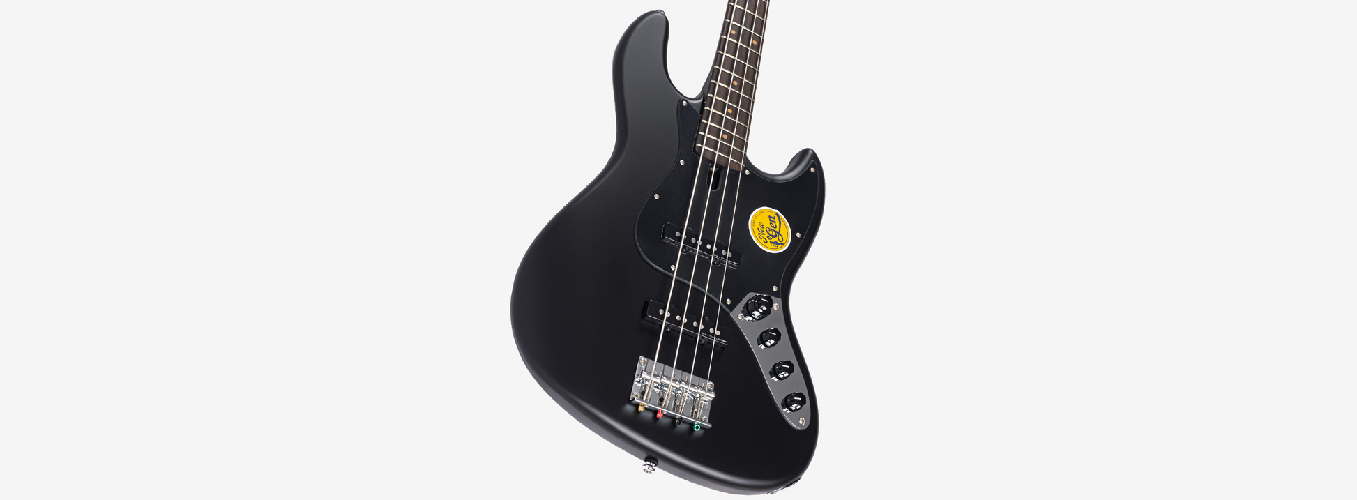 Sire V3N 4 Marcus Miller New Gen 4-snarige actieve basgitaar black satin