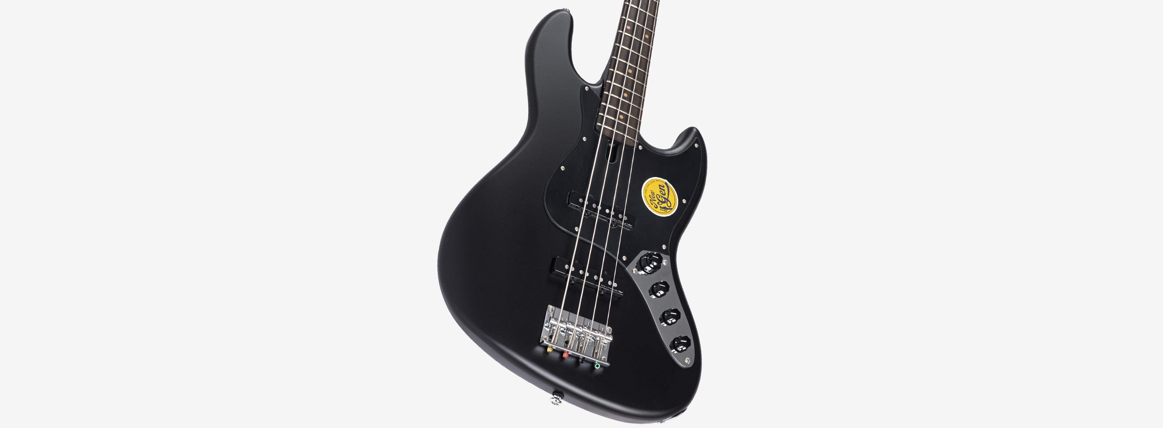 Sire V3N 4 Marcus Miller New Gen 4-snarige actieve basgitaar black satin