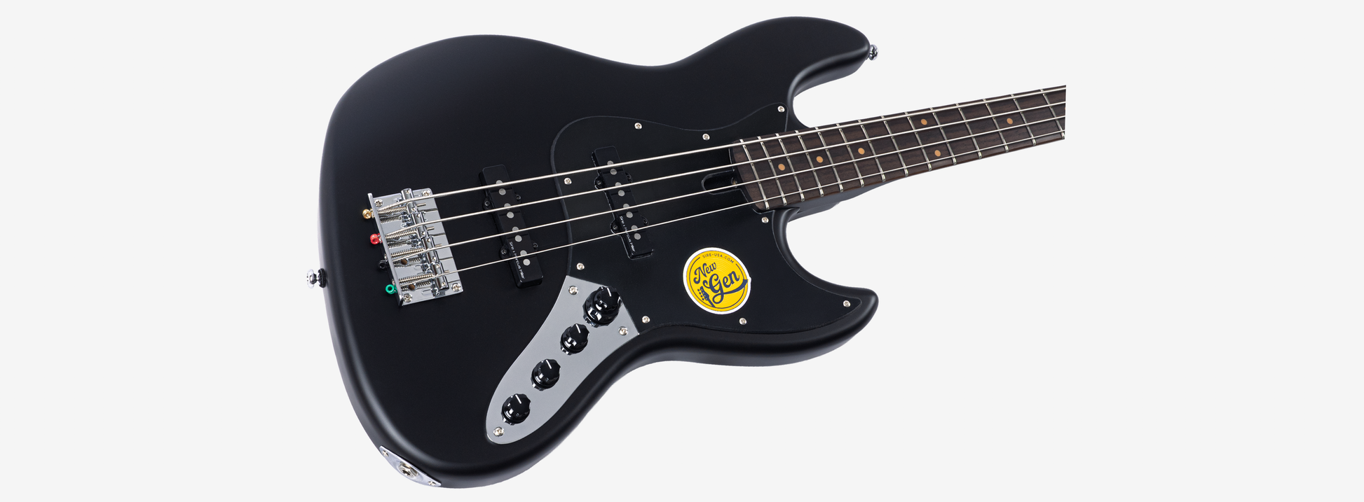 Sire V3N 4 Marcus Miller New Gen 4-snarige actieve basgitaar black satin