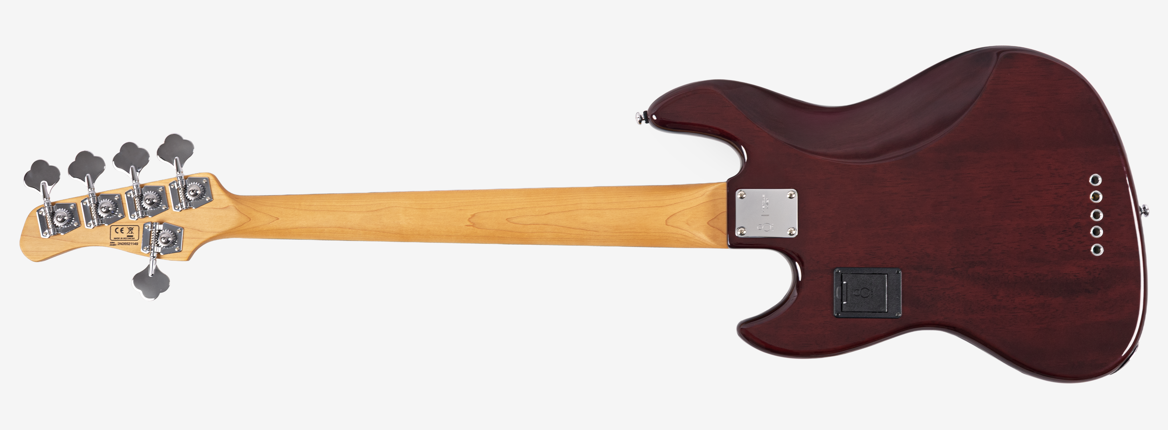 Sire V3N 5 Marcus Miller New Gen 5-snarige actieve basgitaar tobacco sunburst