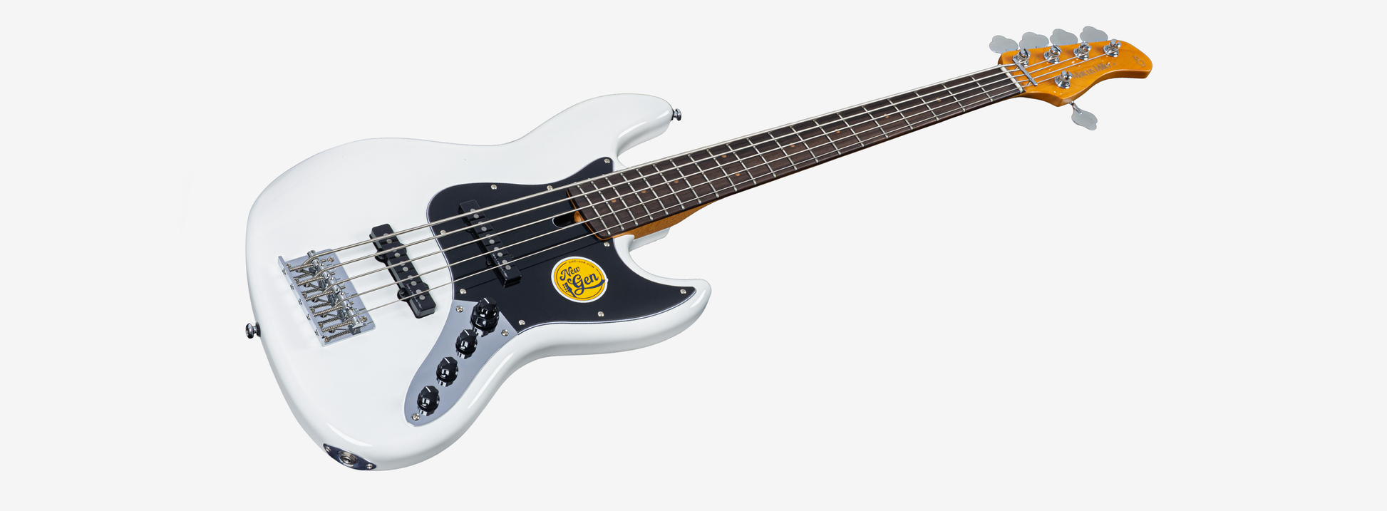 Sire V3N 5 Marcus Miller New Gen 5-snarige actieve basgitaar antique white