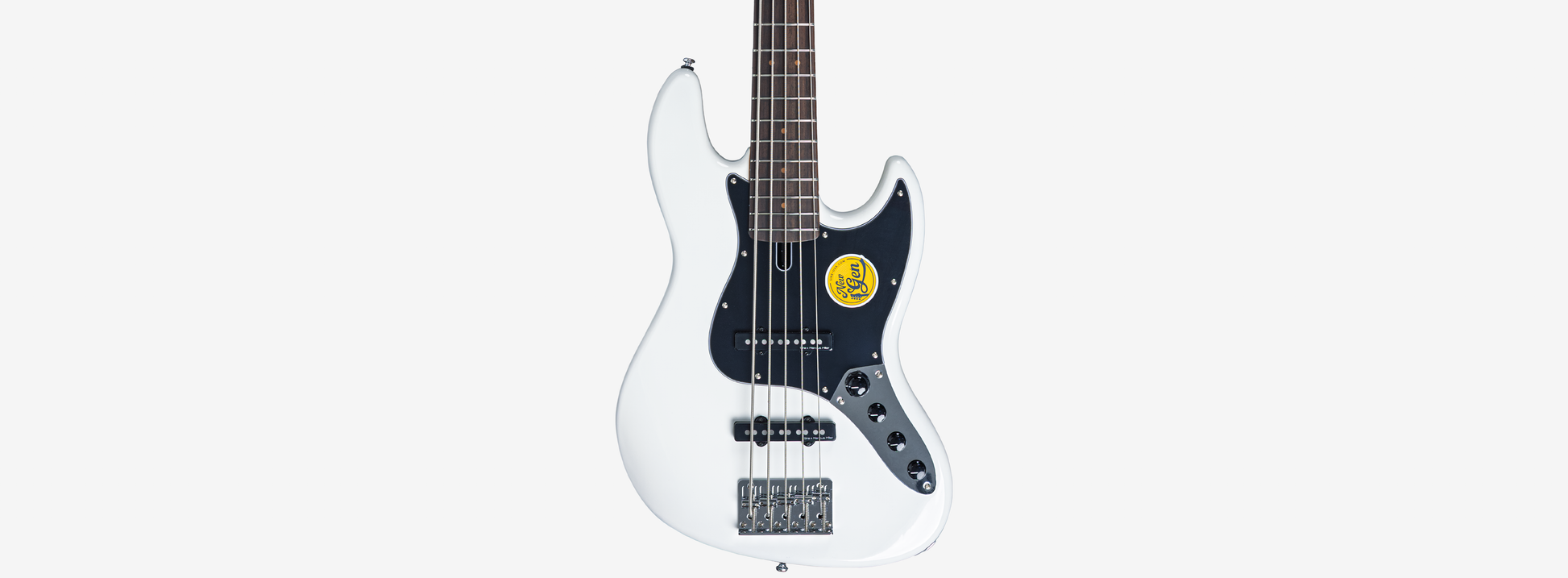 Sire V3N 5 Marcus Miller New Gen 5-snarige actieve basgitaar antique white