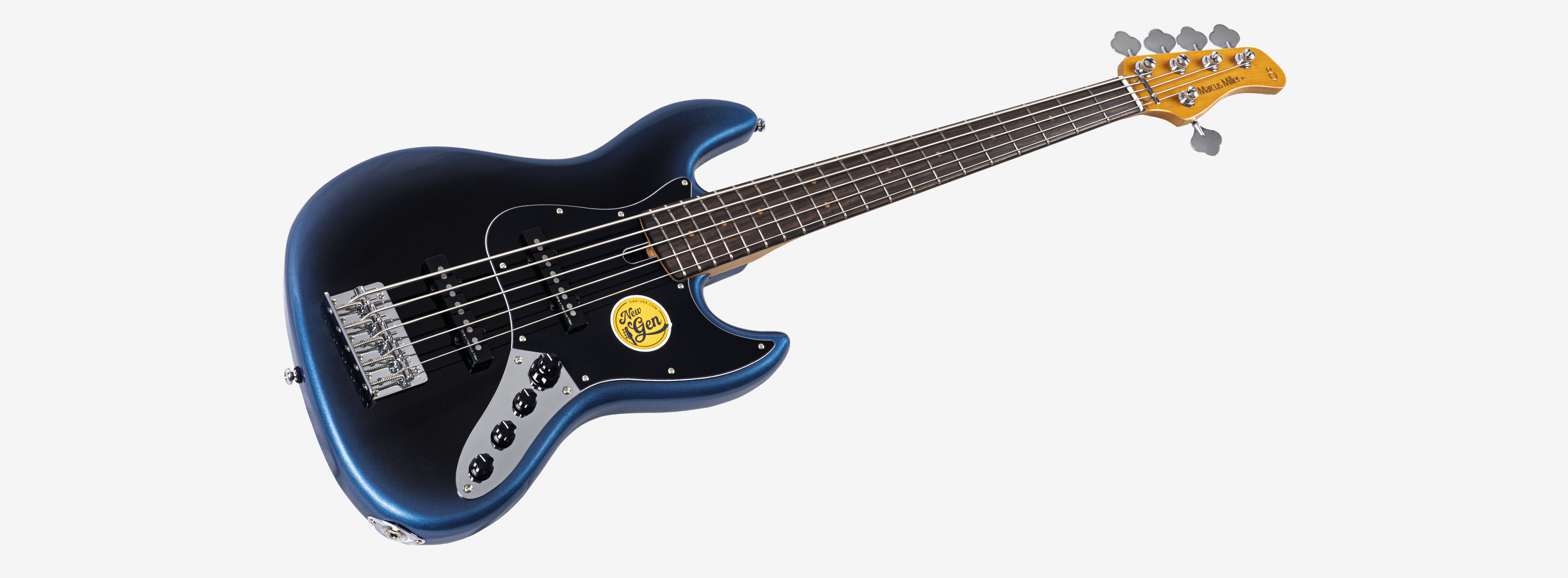 Sire V3N 5 Marcus Miller New Gen 5-snarige actieve basgitaar midnight blue burst