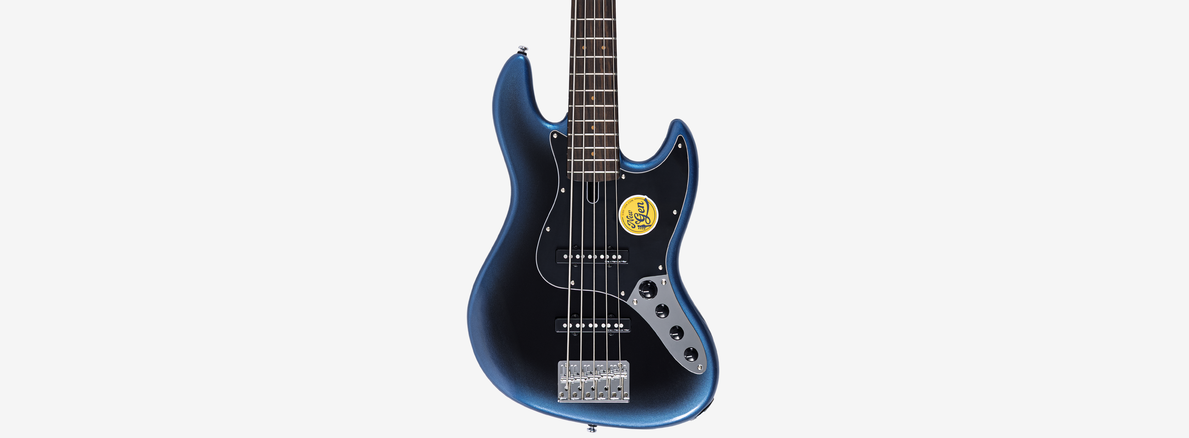 Sire V3N 5 Marcus Miller New Gen 5-snarige actieve basgitaar midnight blue burst