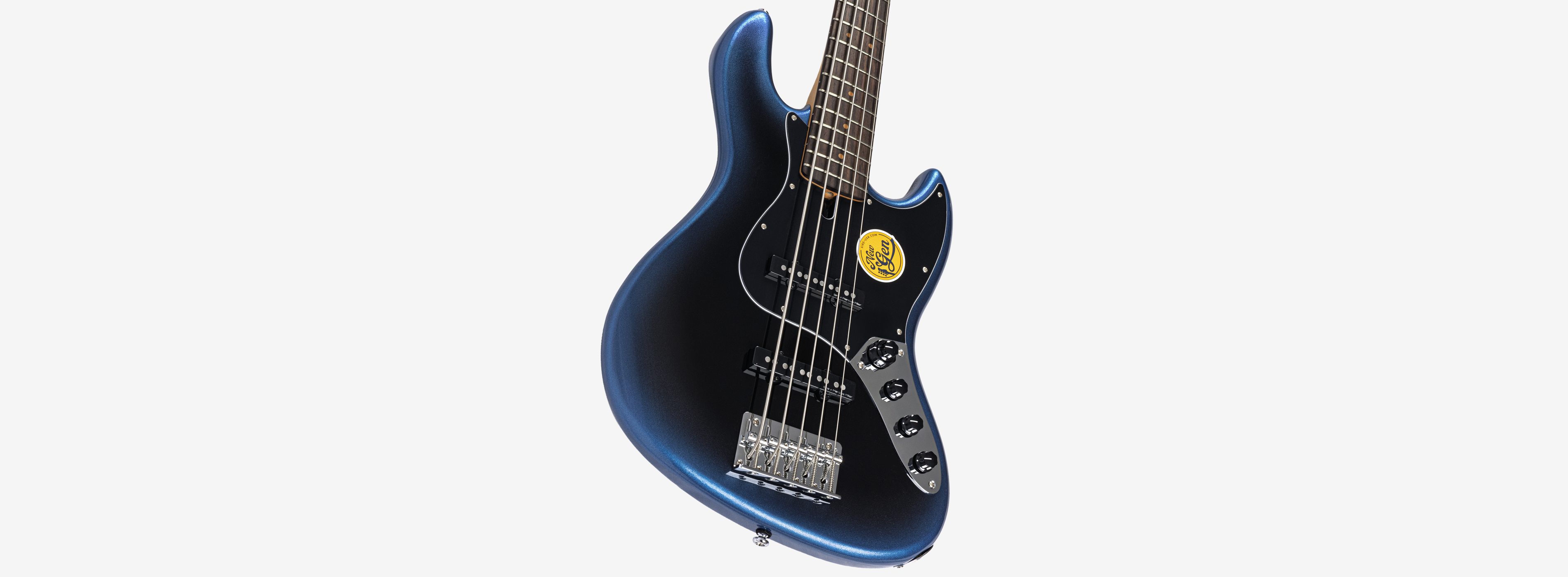 Sire V3N 5 Marcus Miller New Gen 5-snarige actieve basgitaar midnight blue burst
