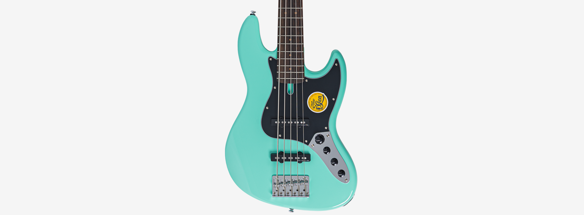 Sire V3N 5 Marcus Miller New Gen 5-snarige actieve basgitaar mild green