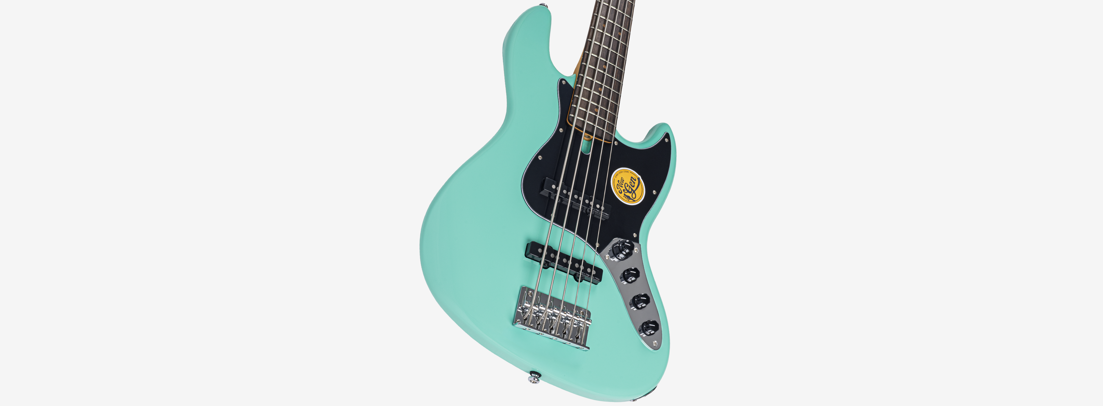 Sire V3N 5 Marcus Miller New Gen 5-snarige actieve basgitaar mild green