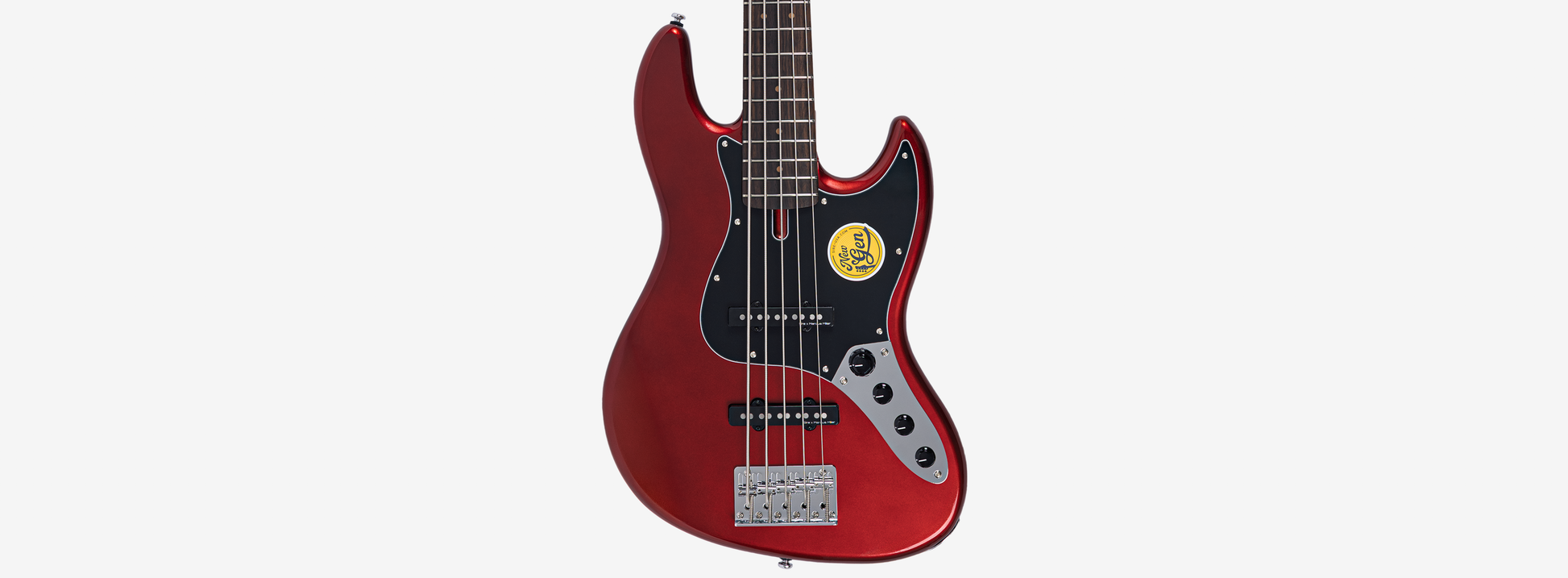 Sire V3N 5 Marcus Miller New Gen 5-snarige actieve basgitaar candy apple red