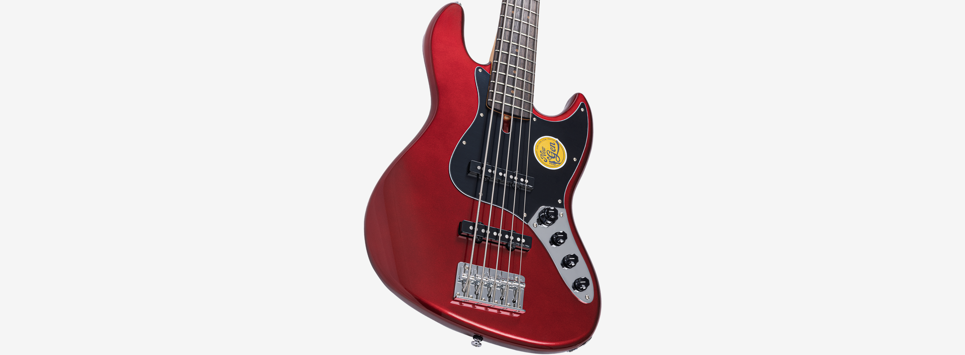 Sire V3N 5 Marcus Miller New Gen 5-snarige actieve basgitaar candy apple red