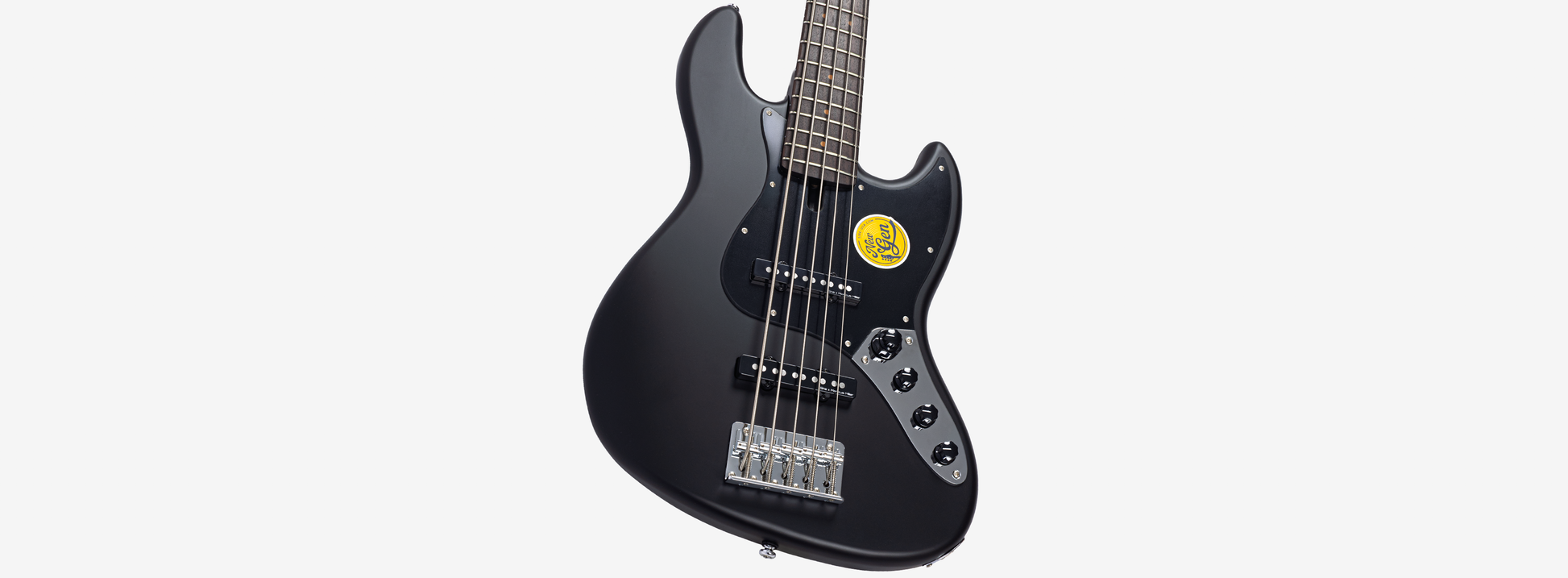 Sire V3N 5 Marcus Miller New Gen 5-snarige actieve basgitaar black satin