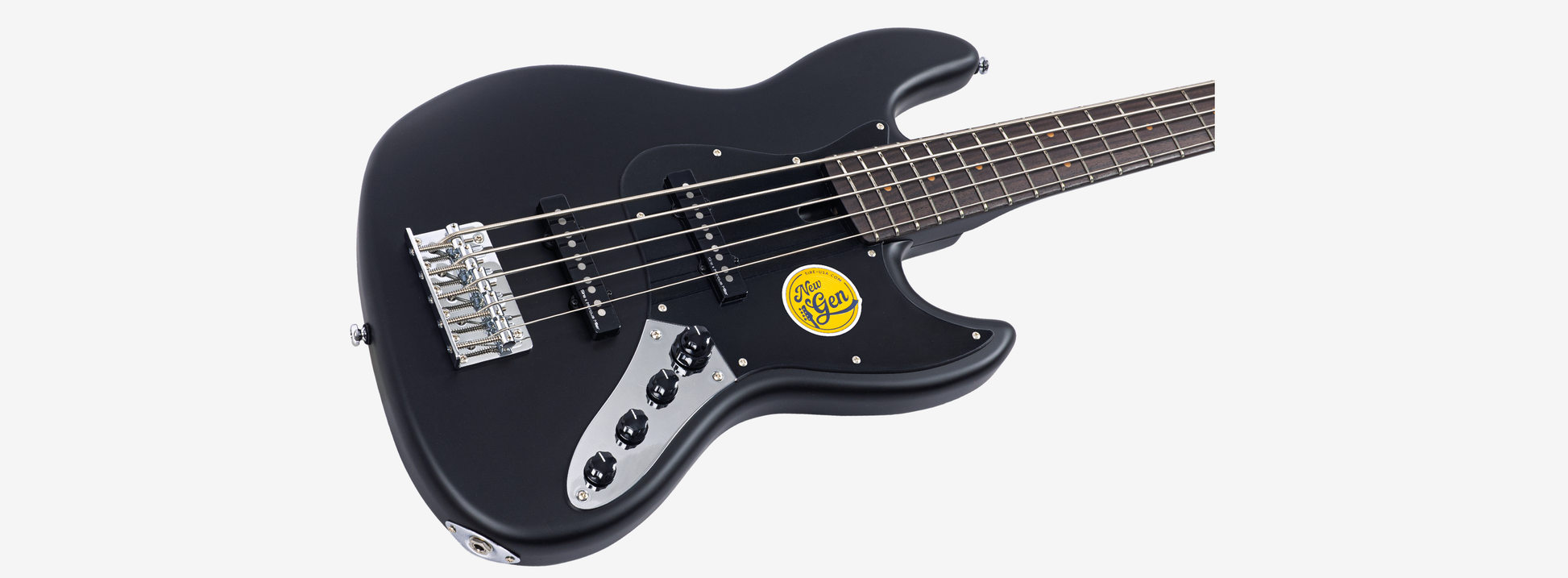 Sire V3N 5 Marcus Miller New Gen 5-snarige actieve basgitaar black satin