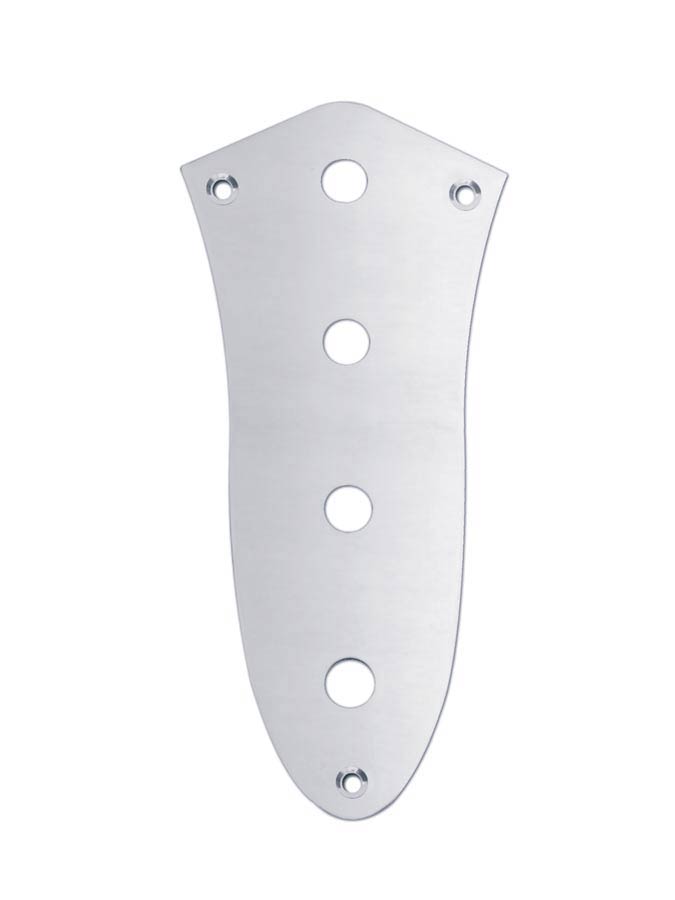 Boston CP-JB-AC bedieningsplaat voor Jocker Bass-model – chroom, inch-potmeters