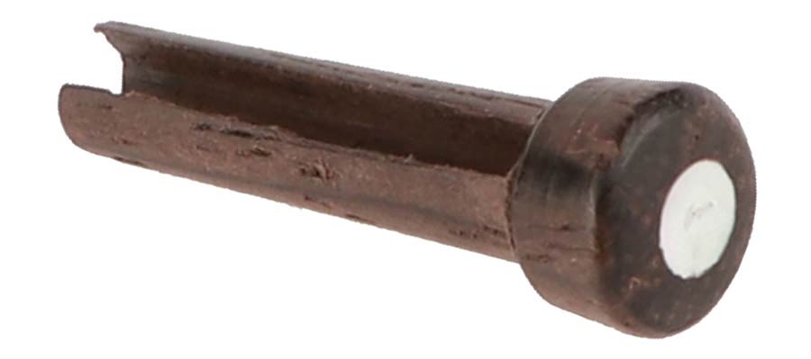 Boston 338-P palissander brugpennen 6-pack met parelmoerdot