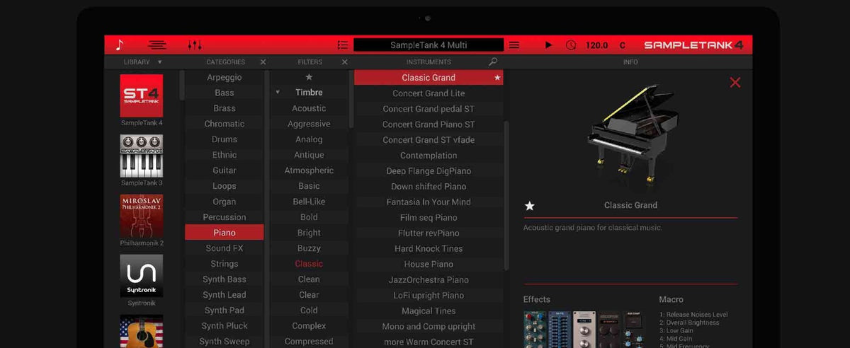 IK Multimedia SampleTank 4 Upgrade (Download) afbeelding 5