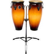 Meinl HC888VSB – Headliner Series congaset – 10 en 11 inch – Vintage Sunburst – met dubbele standaard