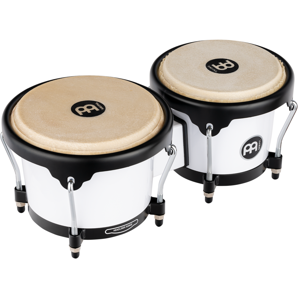 Meinl HB50WH – Journey Series ABS-bongo – 6 1/2 en 7 1/2 inch – White