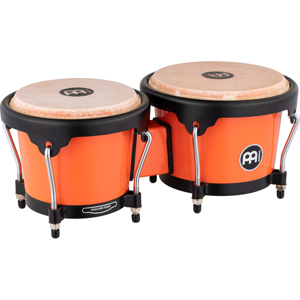 Meinl HB50EC – Journey Series ABS-bongo – 6 1/2 en 7 1/2 inch – Electric Coral